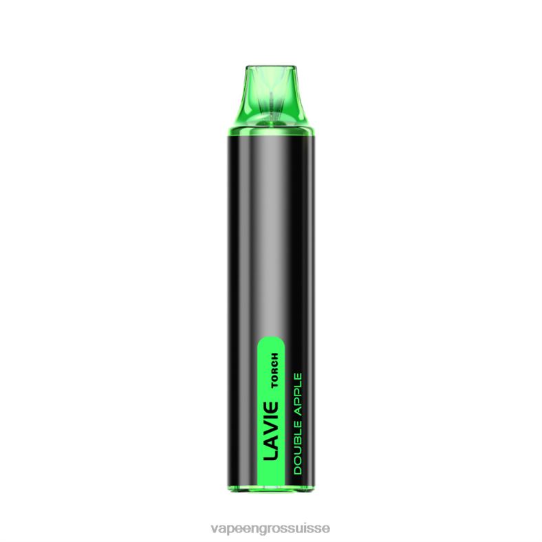 Cigarette Électronique Genève - double pomme LAVIE Torch 6000 bouffées 0TDZX129