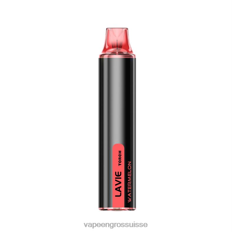 Vape Jetable Suisse - pastèque LAVIE Torch 6000 bouffées 0TDZX139