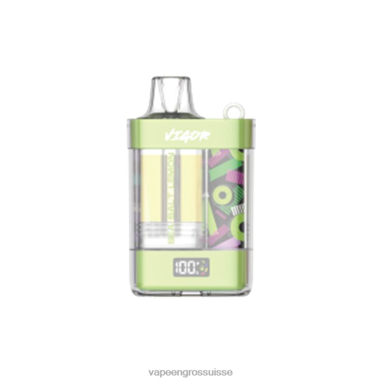 Eliquide En Gros - citron au sel de mer LAVIE VIGOR 15000 bouffées 0TDZX7