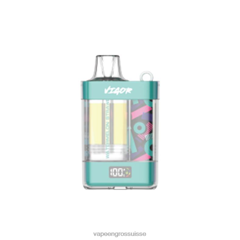 Vaporizer Zurich - fraise pastèque LAVIE VIGOR 15000 bouffées 0TDZX12