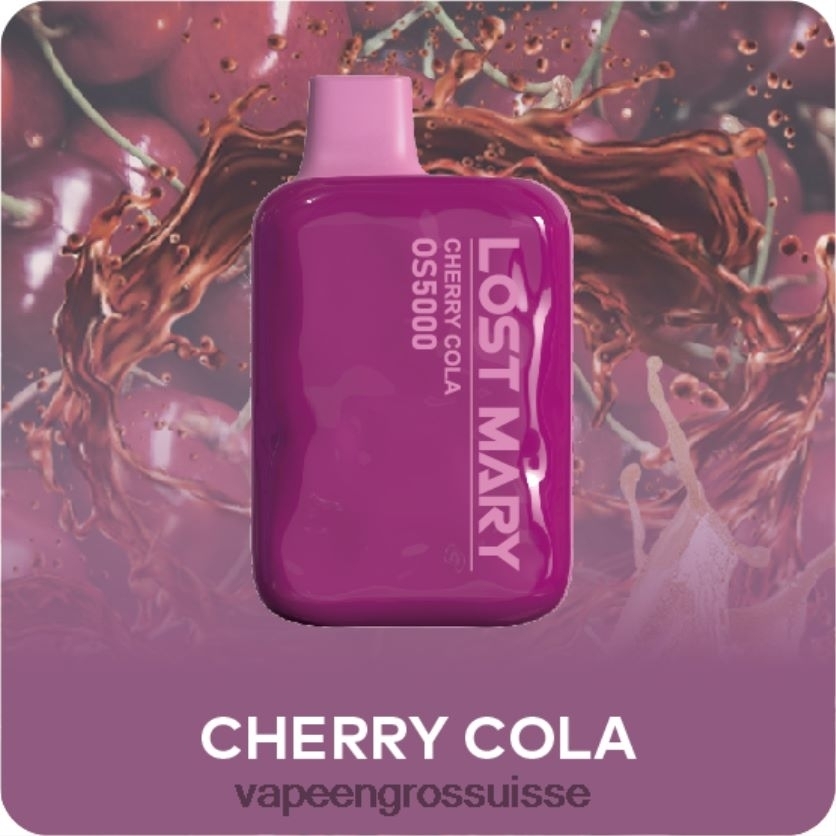 Cigarette Electronique En Gros - cola aux cerises 82F242488 LOST MARY OS5000
