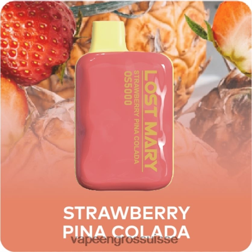 pina colada aux fraises