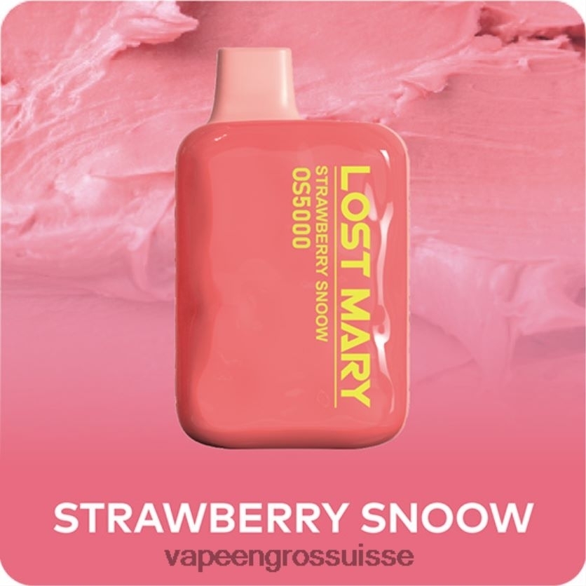 neige aux fraises