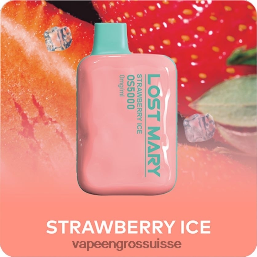 glace à la fraise