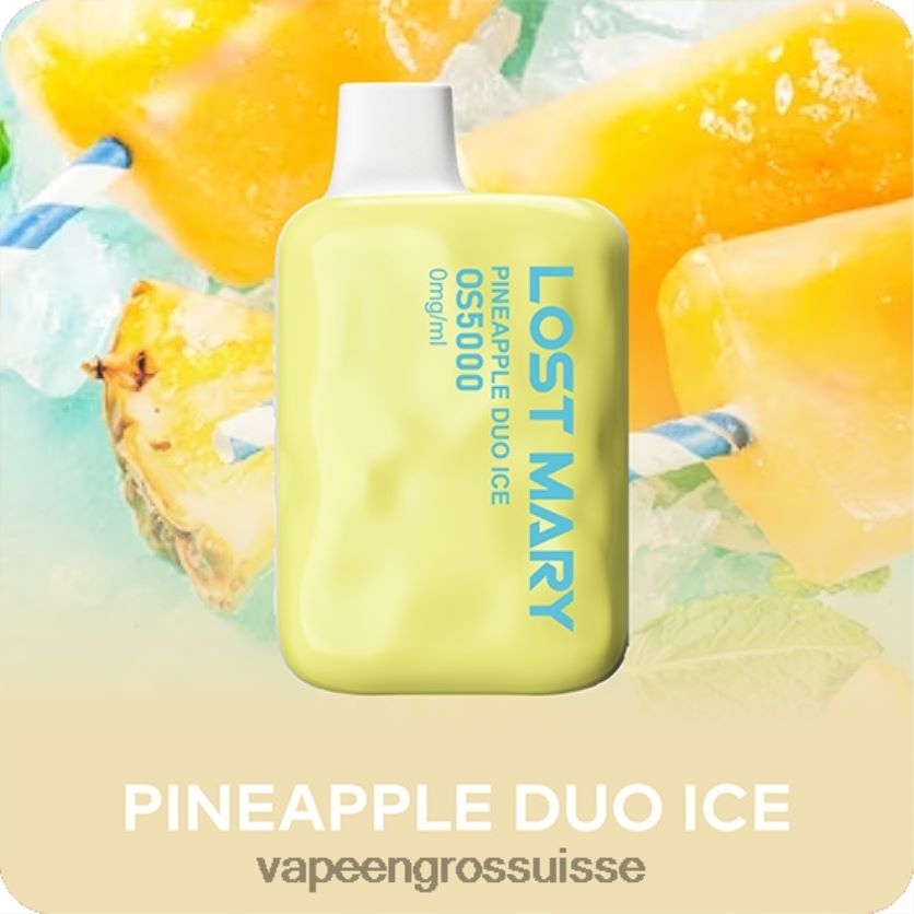 glace duo d'ananas