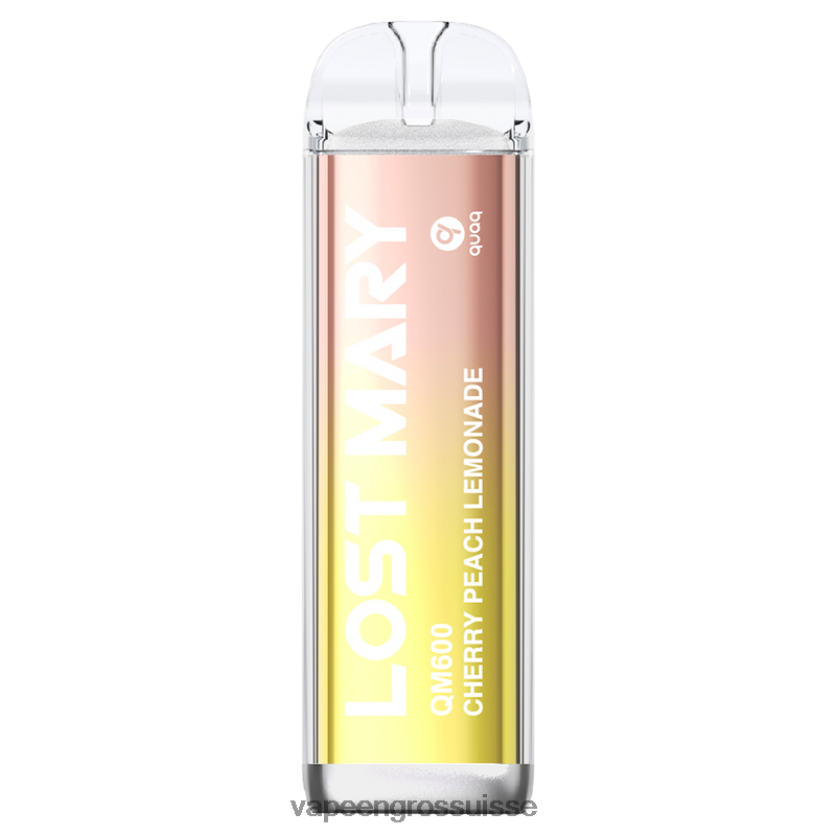limonade cerise-pêche