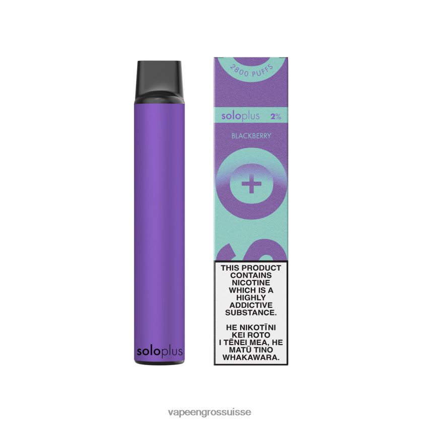 Vape Suisse Pas Cher - Solo Plus collection paradis de vape jetable mûre 8FJPV438