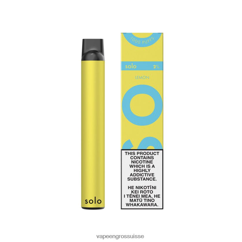 Vape En Gros Suisse - Solo vape jetable citron 8FJPV415