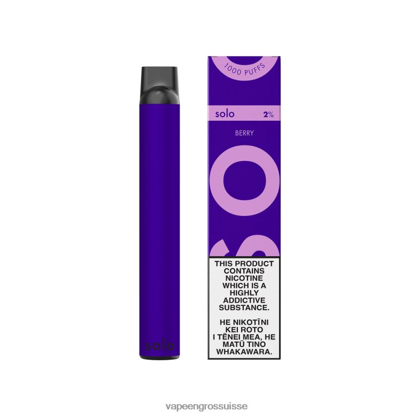 Vape Genève - Solo vape jetable baie 8FJPV416