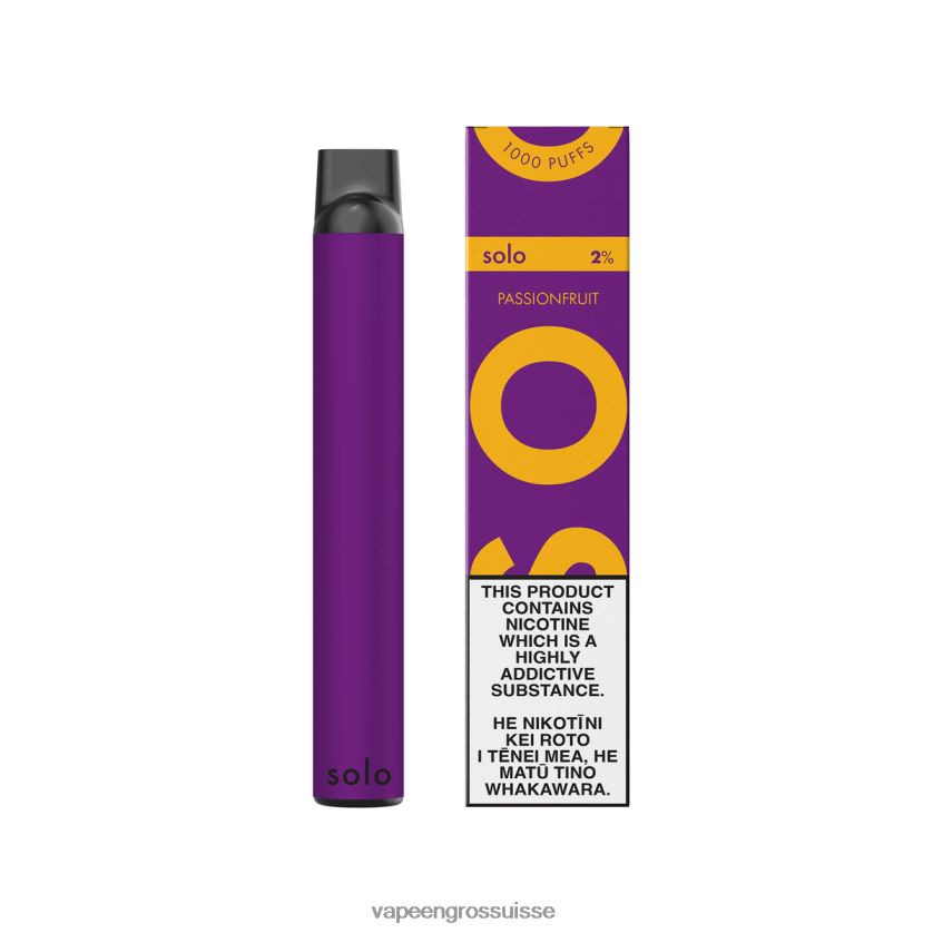 Vape Jetable Prix - Solo vape jetable fruit de la passion 8FJPV414