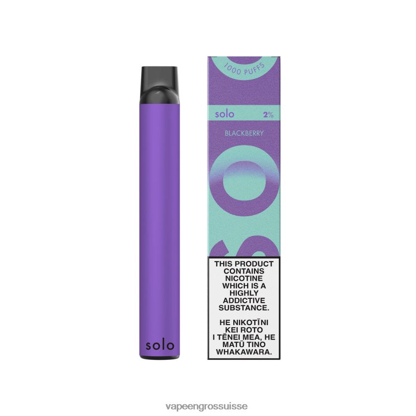 Vapoteuse En Gros - Solo collection paradis de vape jetable mûre 8FJPV422