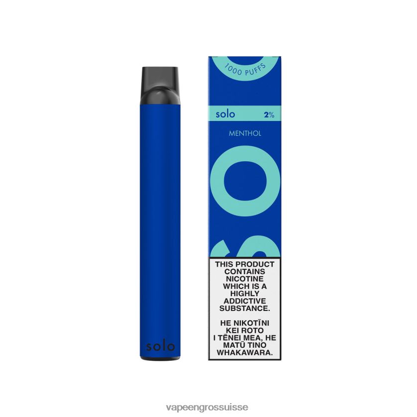 Vapoteuse En Gros - Solo vape jetable menthol 8FJPV48