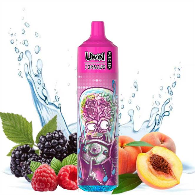 Vape Jetable Prix - UWIN CRYSTAL vape jetable 35k baie de pêche 446J392