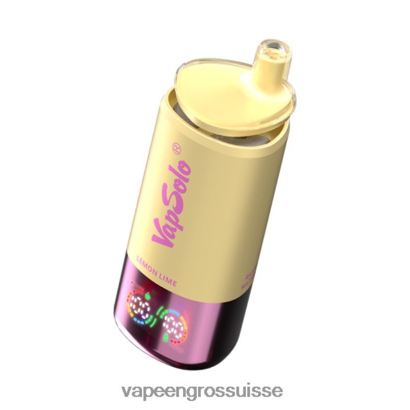 Cigarette Electronique En Gros - VapSolo Triple 30 000 bouffées fraise banane & framboise pastèque & citron lime N22F284
