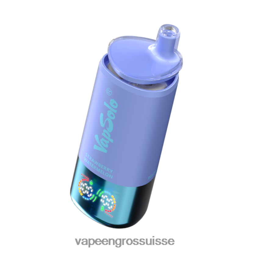 Vape En Gros Suisse - VapSolo Triple 30 000 bouffées glace citron lime & fraise pastèque & myrtille N22F281