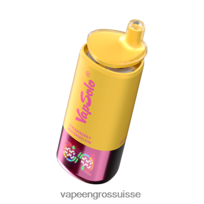 Vapoteuse En Gros - VapSolo Triple 30 000 bouffées fruits tropicaux & fraise pastèque & citron pêche N22F288