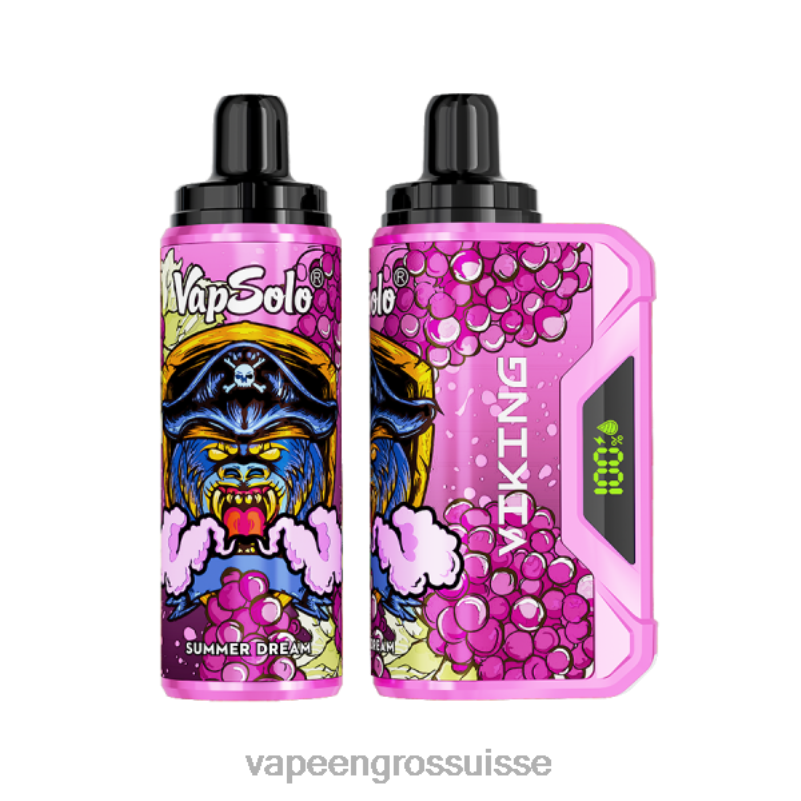 Stylo Vape Jetable - Vapsolo VIKING vape jetable rêve d'été V084P141
